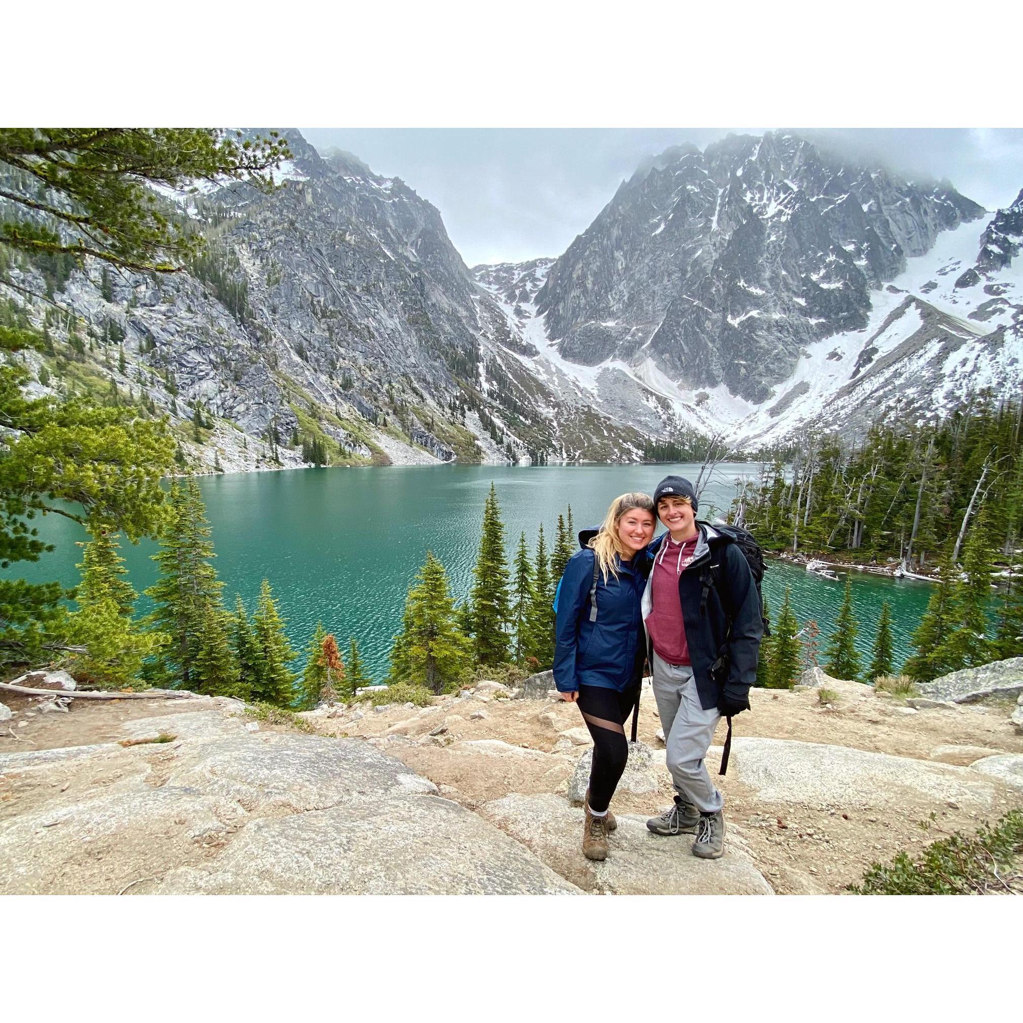 Colchuck Lake in Leavenworth, WA