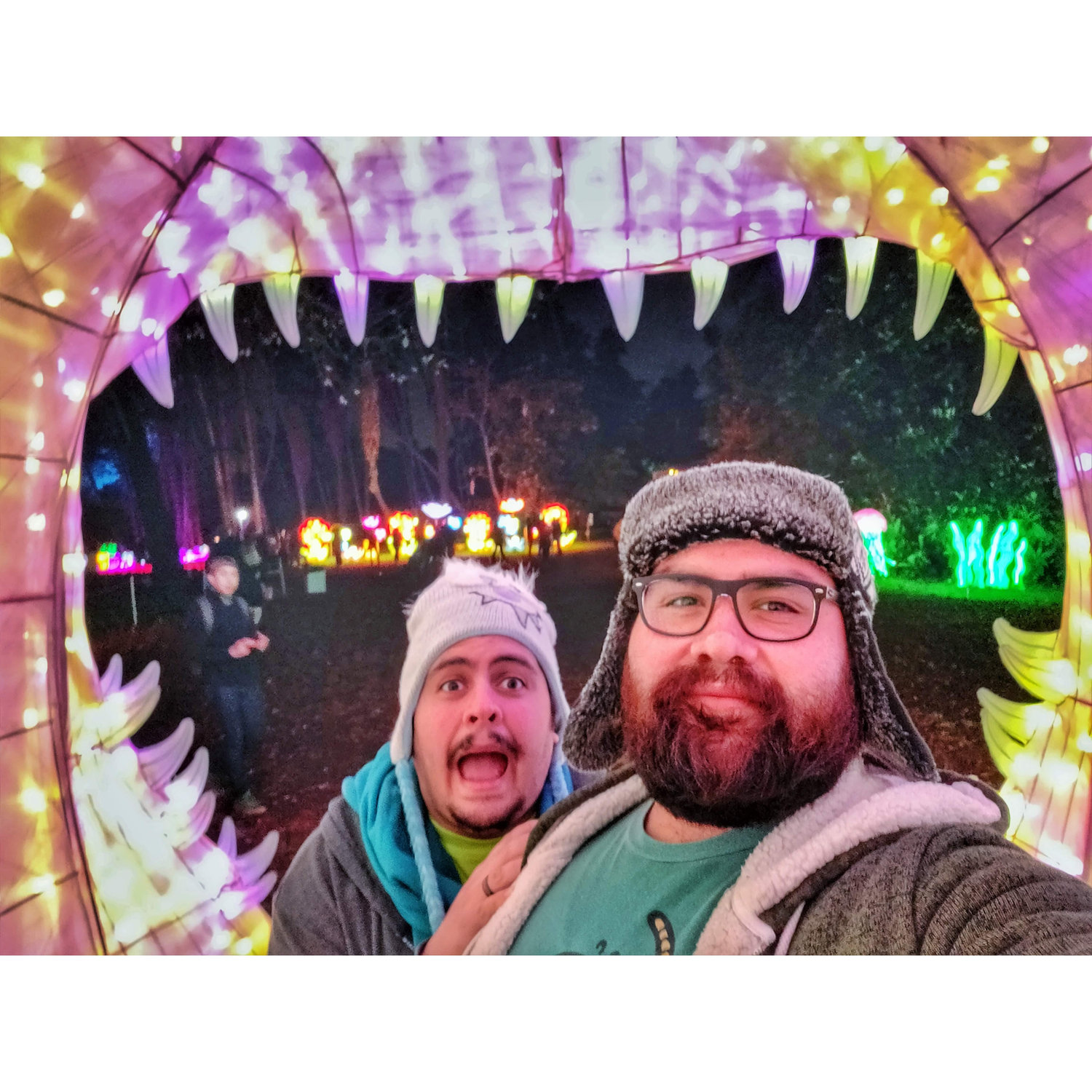 Getting eaten by an electric shark