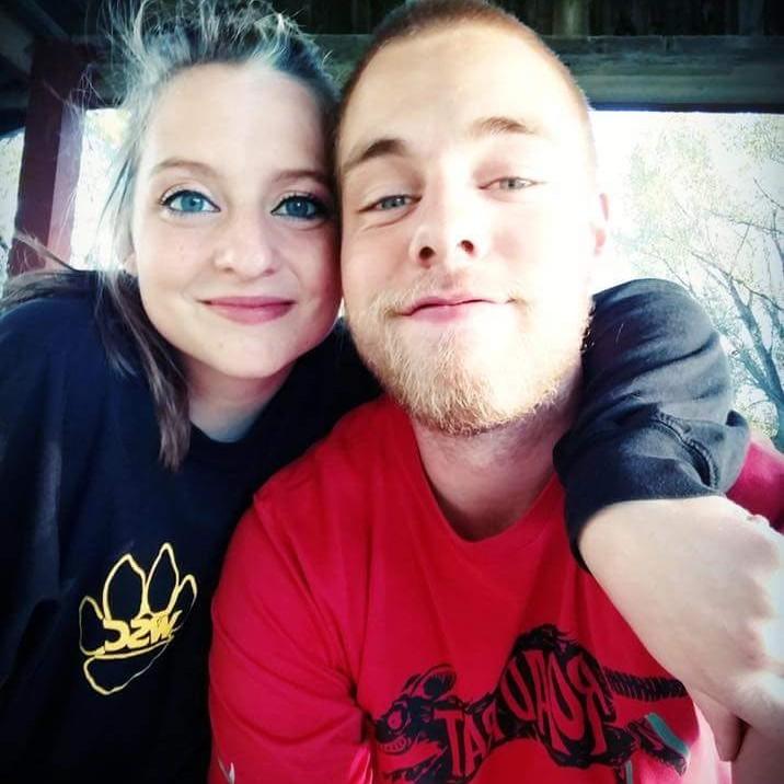 We took this at the park in Avoca. We had only been together for a couple months.