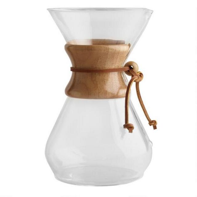 Chemex 8 Cup Glass Pour Over Coffee Maker