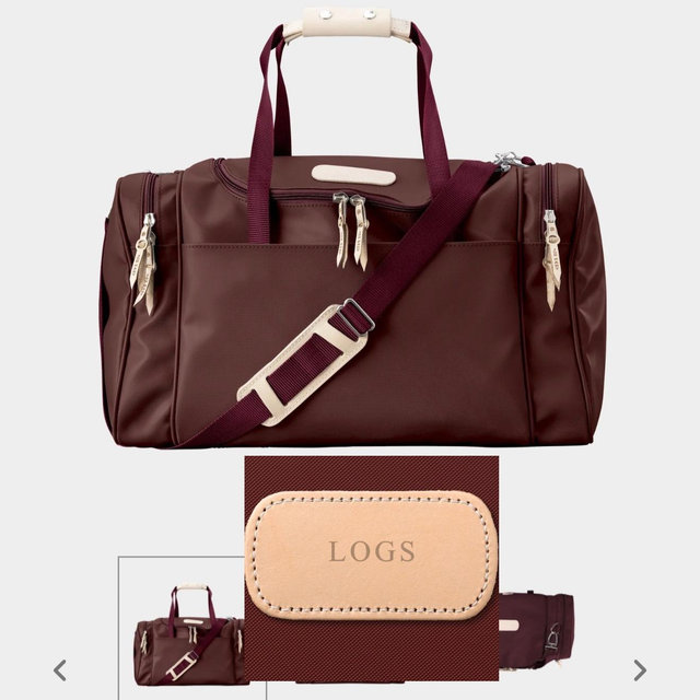 Medium Square Duffel (Hot Stamp: LOGS)