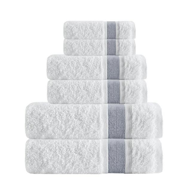 Amesfield Smooth 6 Piece Turkish Cotton Towel Set