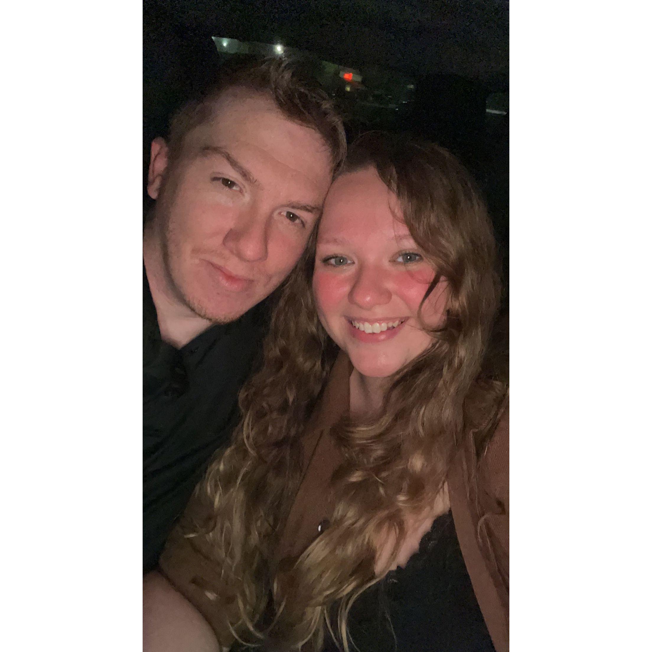 This is Charles and I the night we started officially dating! December 15, 2022!