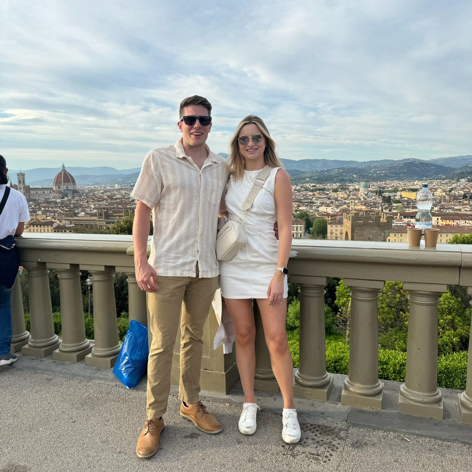 Piazzale Michelangelo's lookout, a great view of Florence!