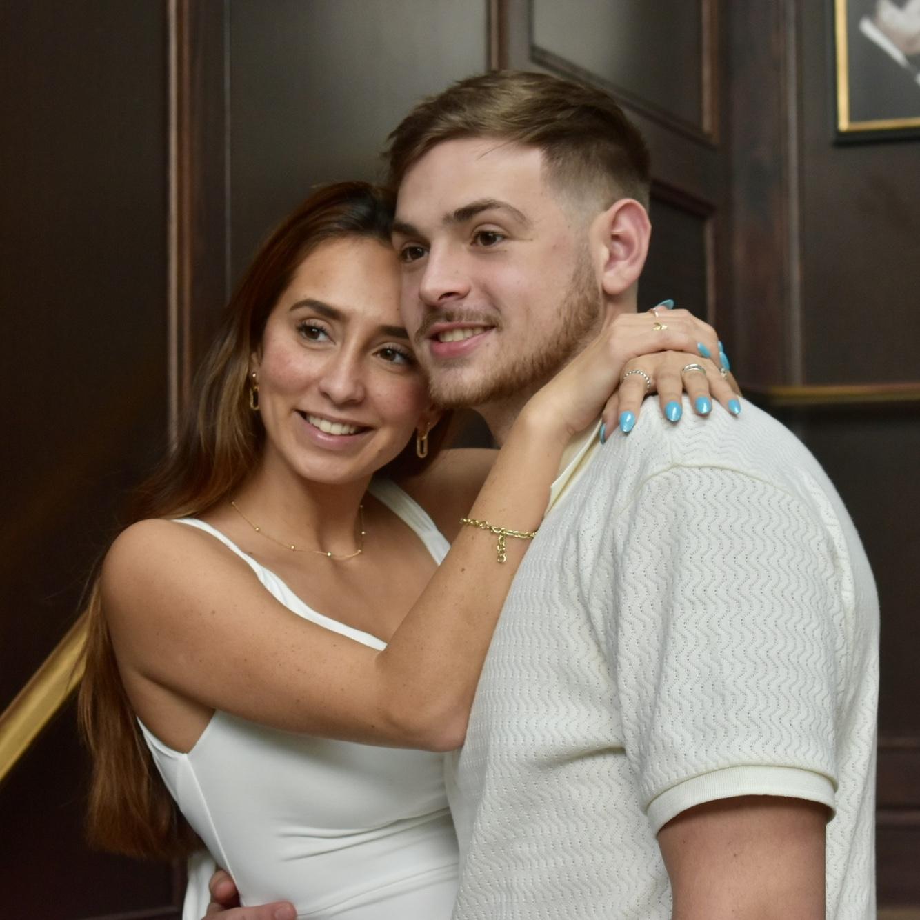 A photo from the day he proposed.