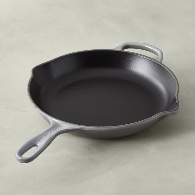 Le Creuset Cast-Iron Fry Pan, 10 1/4", French Grey