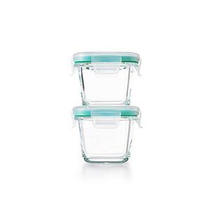 OXO Good Grips 16 Piece Smart Seal Leakproof Glass Food Storage Container Set