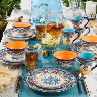 Zanzibar 16-Piece Dinnerware Set, Service for 4