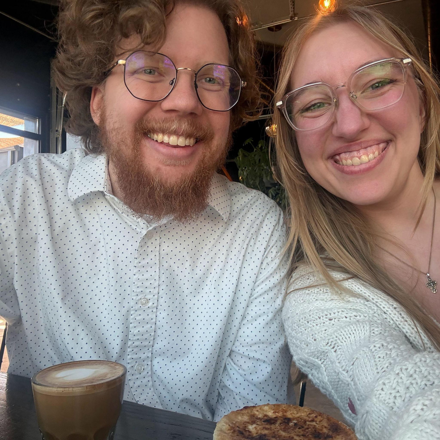 Many Sunday afternoons end in a date at Dark Heart, where we get to spend a little more time together after Church with a nice cup of coffee in hand.
