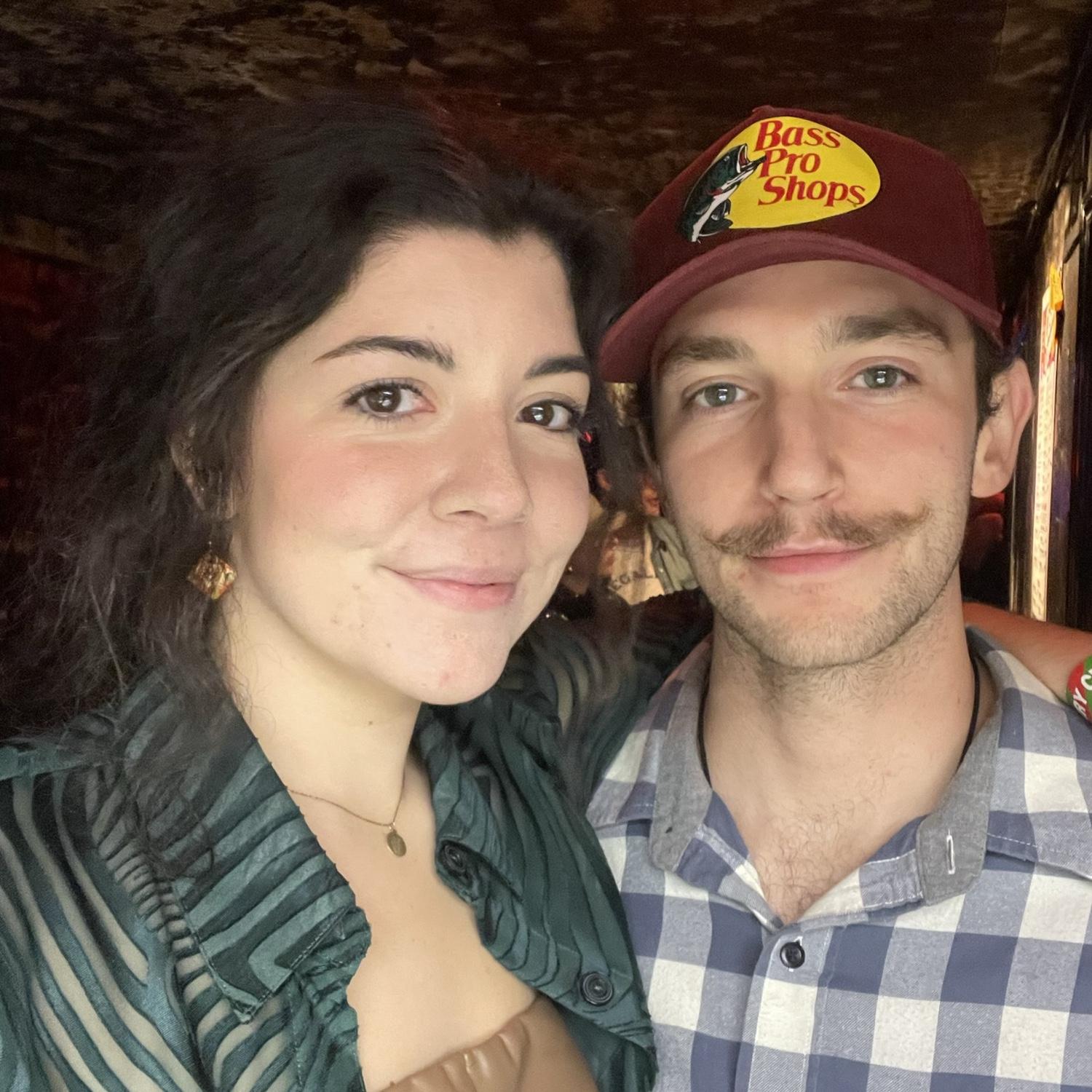 Comedy Mothership - Austin, Texas. Julia fell asleep halfway through Joe Rogan's set....