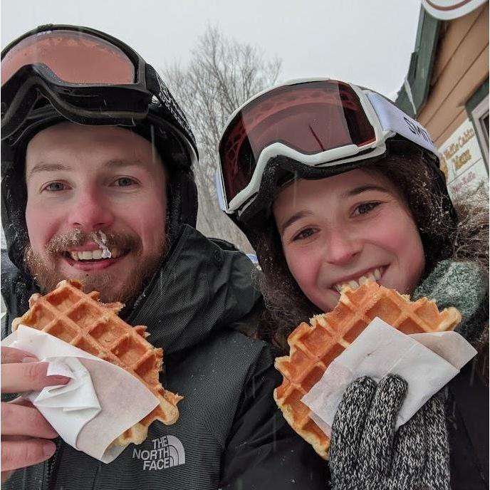 Killington waffles and some frozen snot