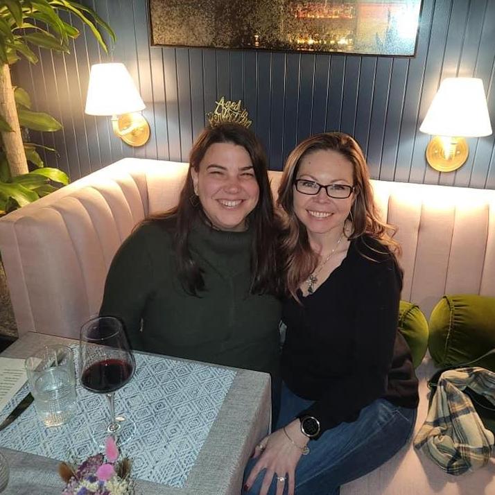 Kaci & Amy - celebrating Kaci's birthday with some much needed quality time!