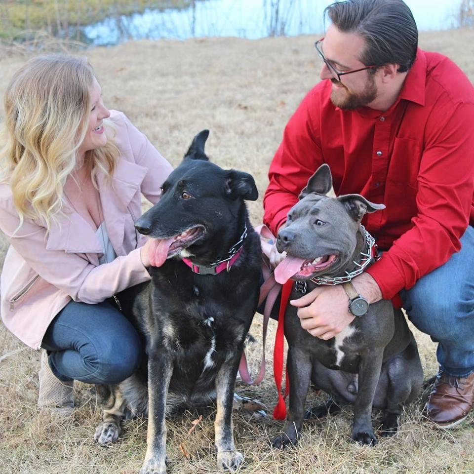 Our fur babies, Kelby and Karl.