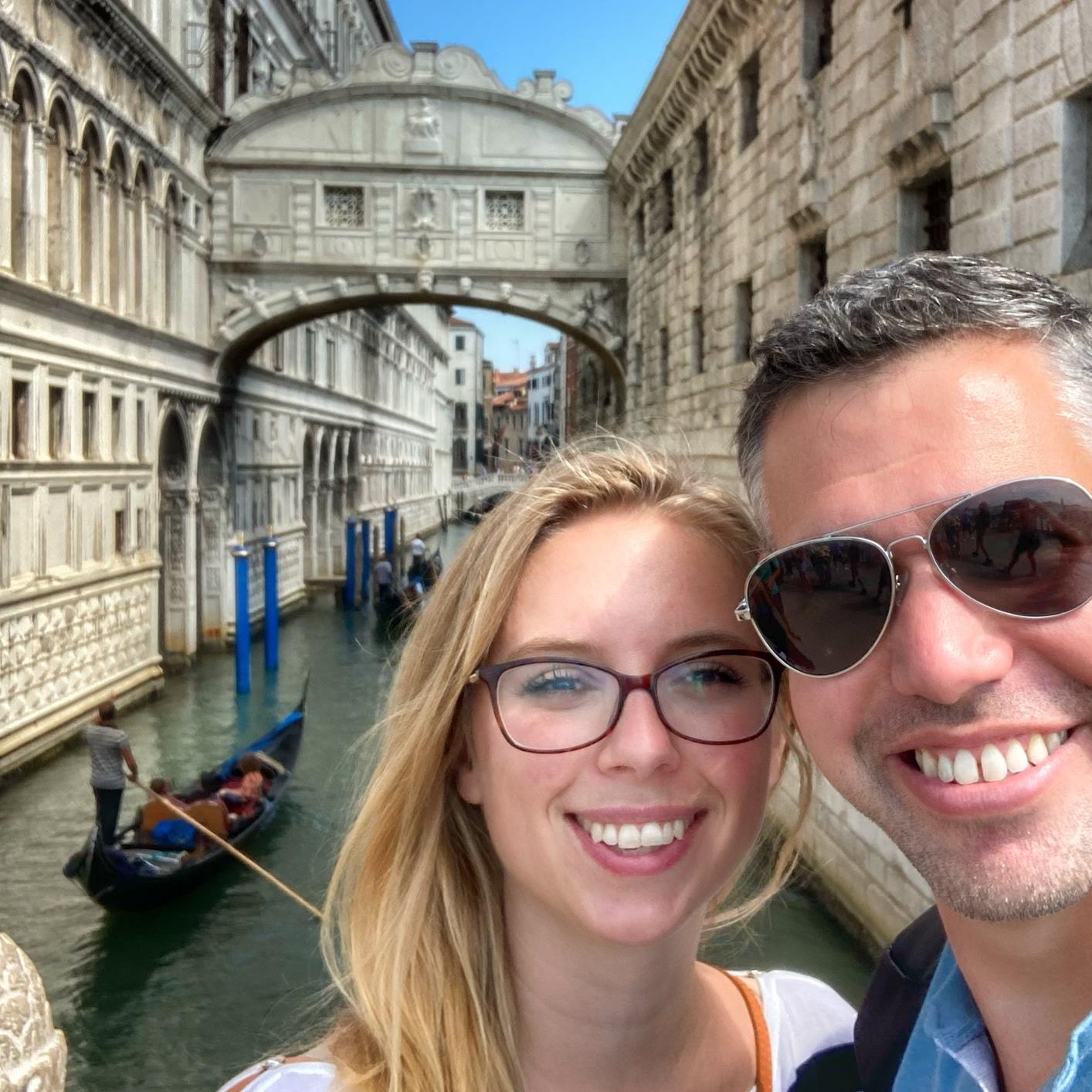 Gondolas in Venice, Italy