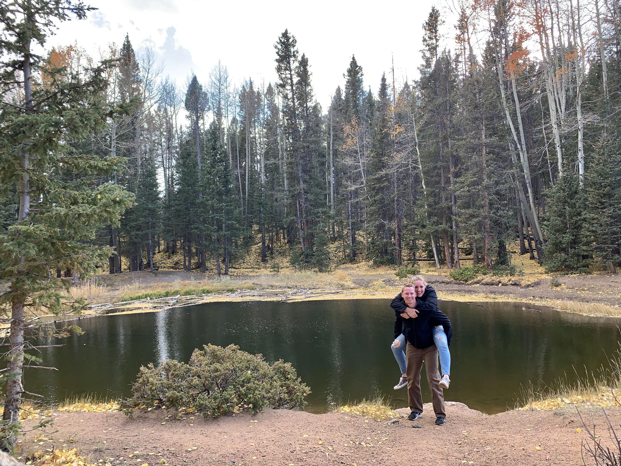 Trying to find the last of the fall colors in Mueller State Park