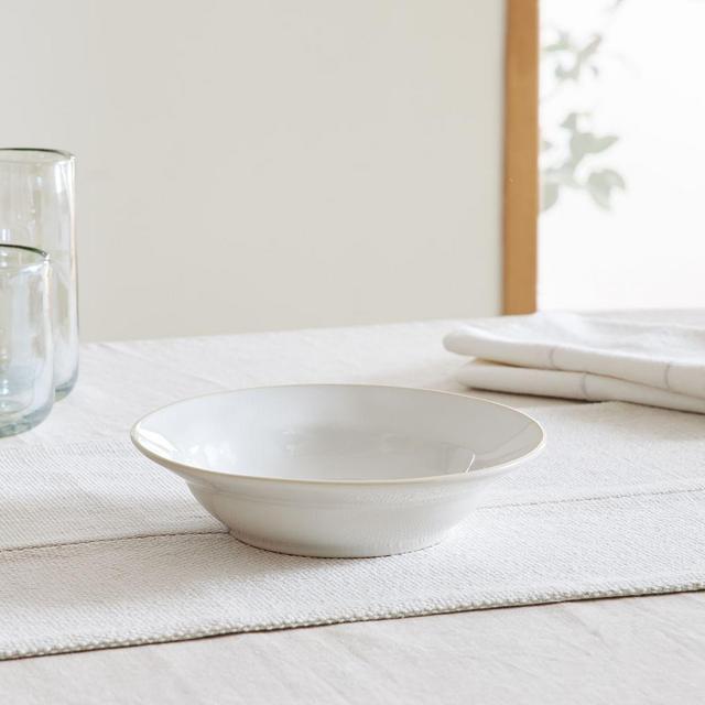 Astoria Dinnerware Soup And Pasta Plate White