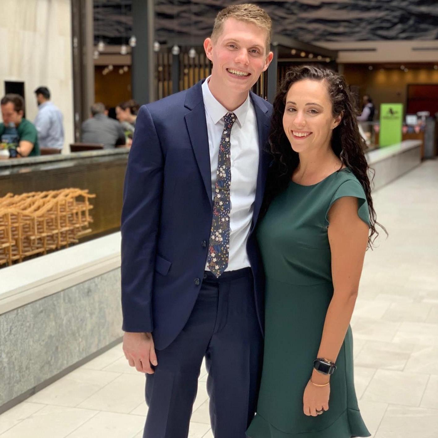 We go to conferences just to have nice photos taken of us.