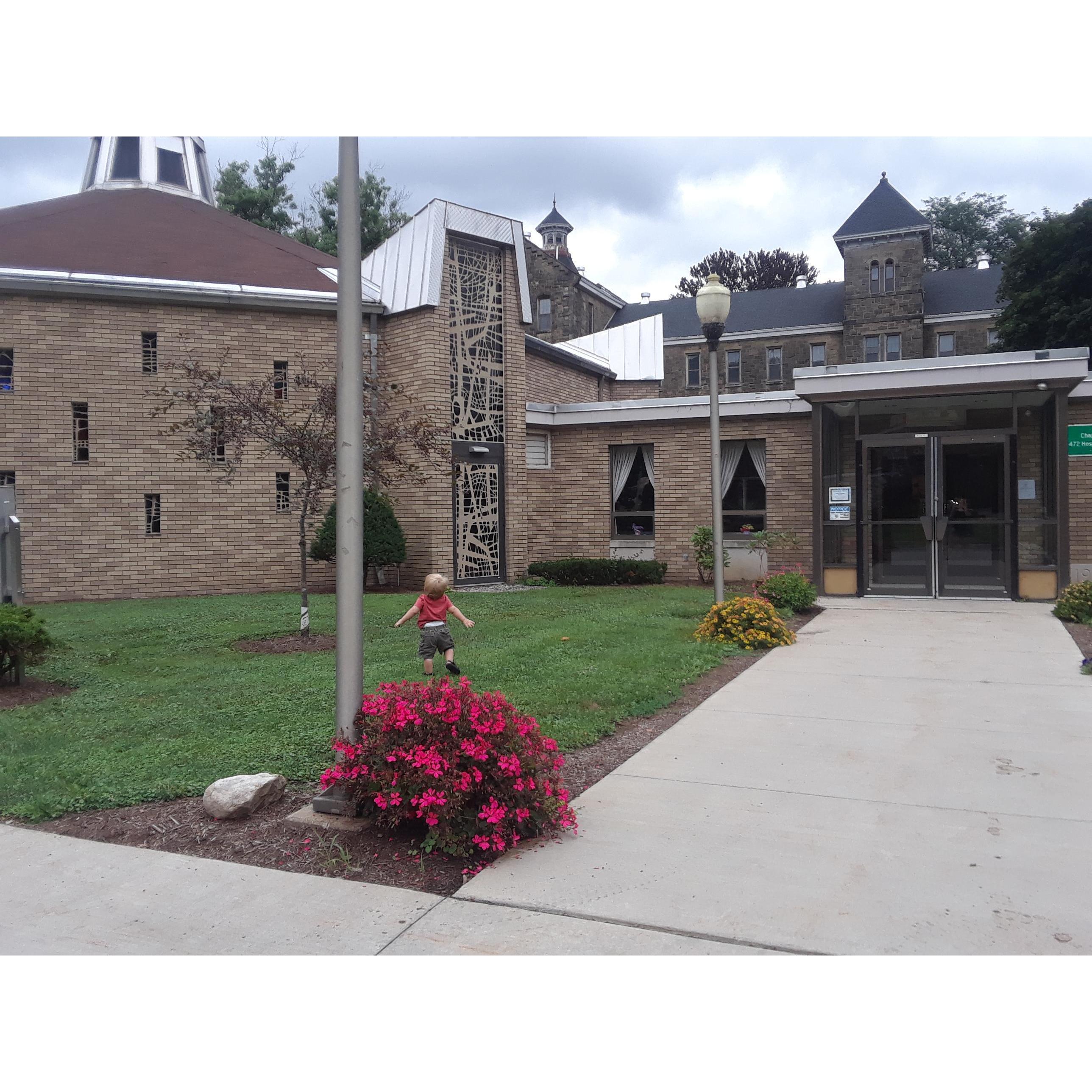 Interfaith Chapel... we found our Church.