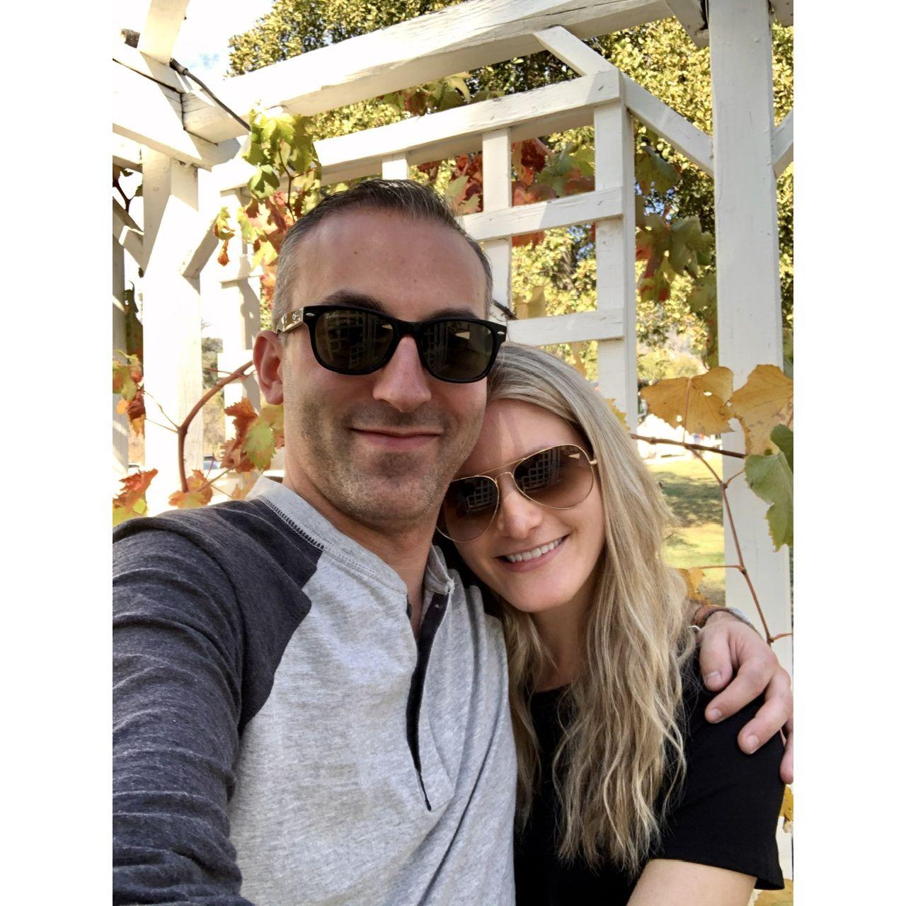 Searching for foliage and apple picking in Yucaipa (Oct 2019)