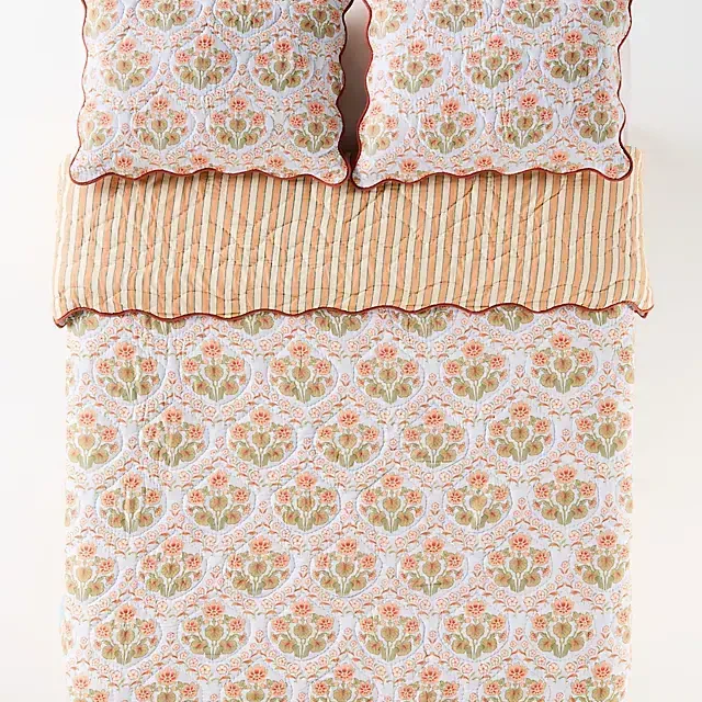 Iluka Cotton Printed Floral Quilt