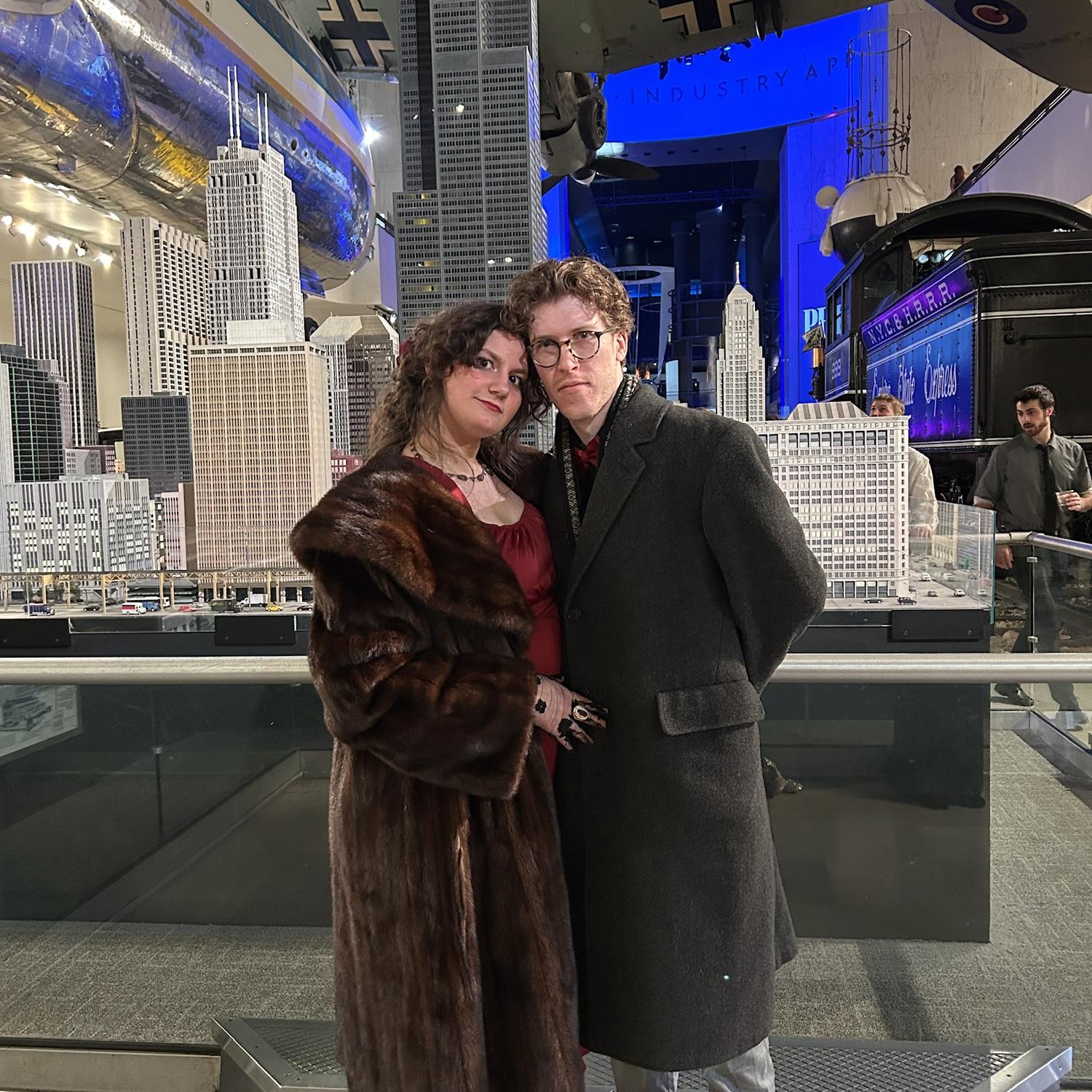The couple during President’s Ball ♡