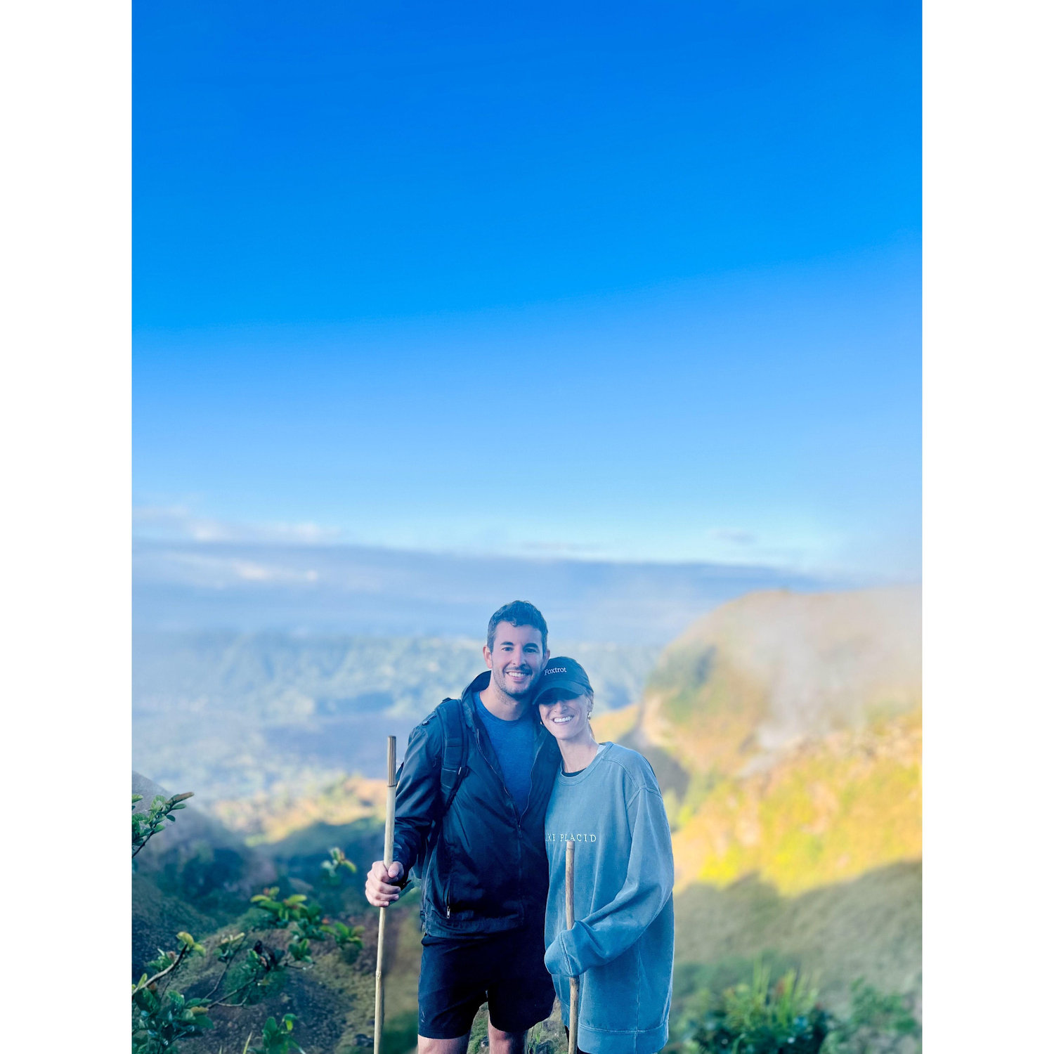 Hiking volcanos in Bali