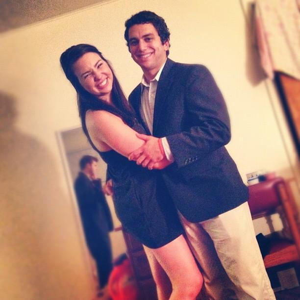 The night we started dating!