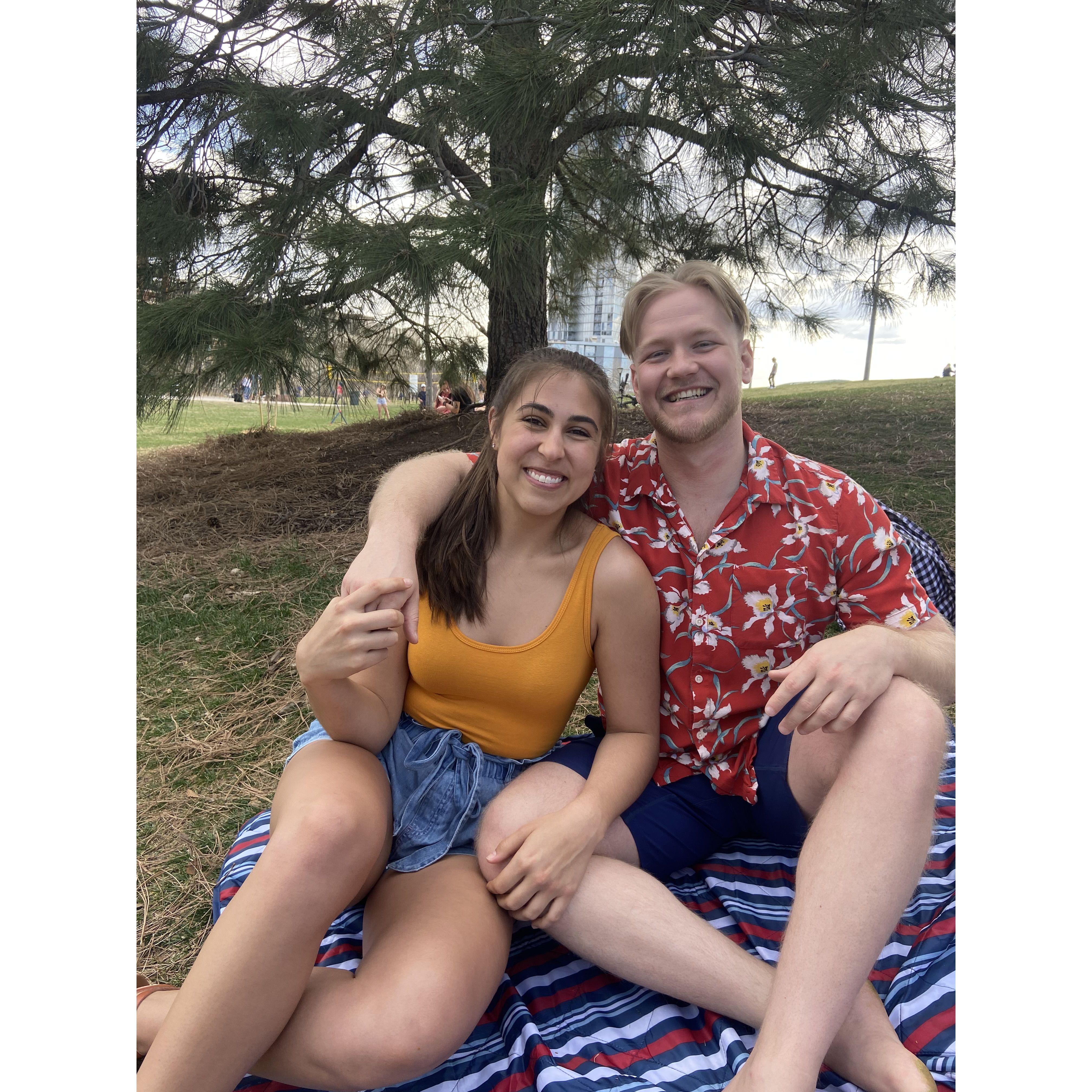 We spent most of our summer during the pandemic in this park by our first apartment