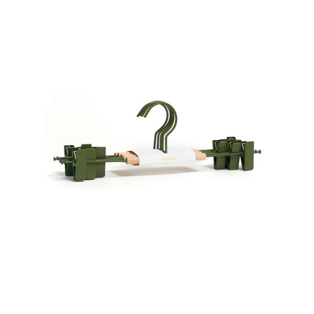 Matching pants hangers for Grayson, set of 5