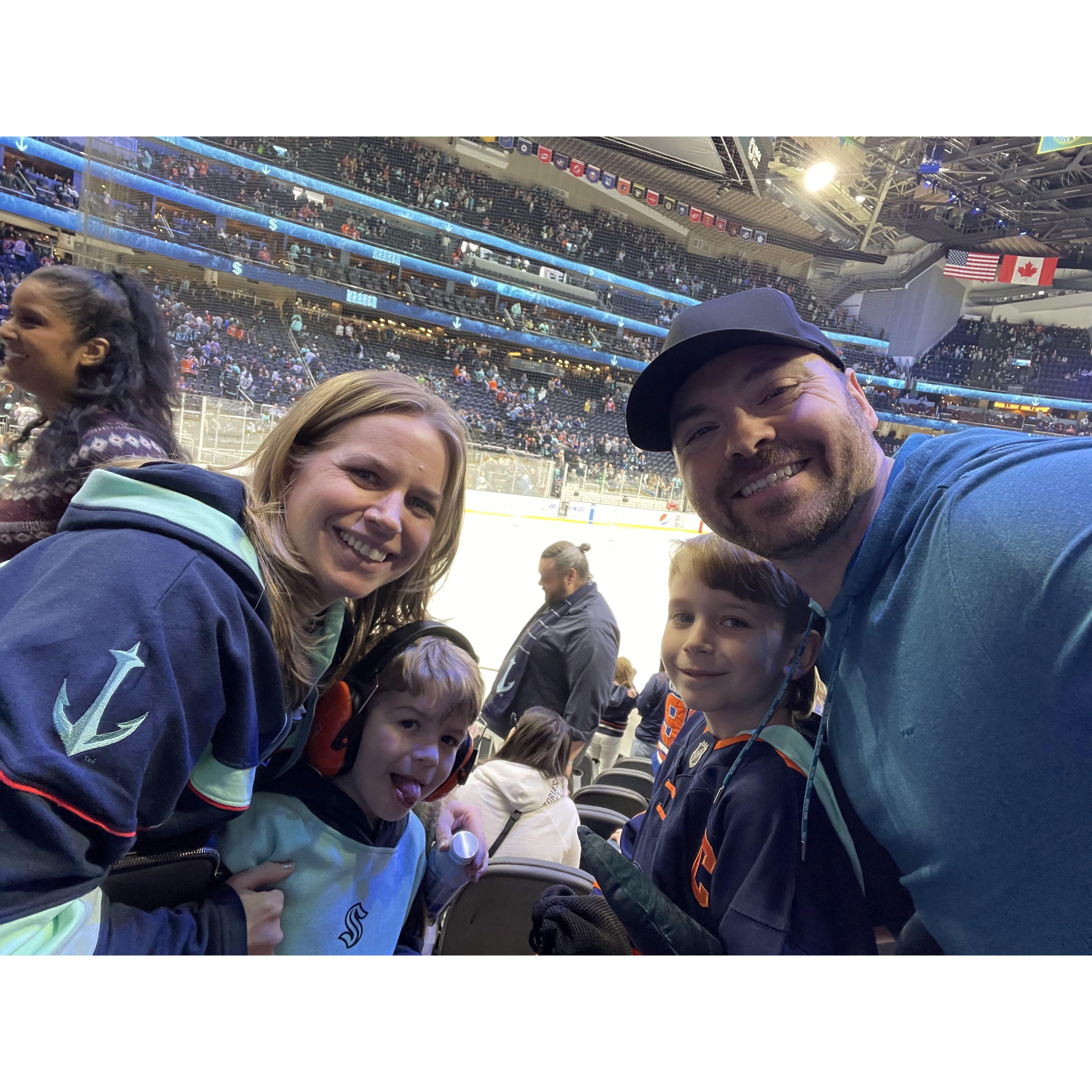 Family Hockey time!