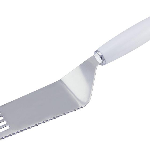 Maketop White Handle Cake Server Pie Server.(Style-3)