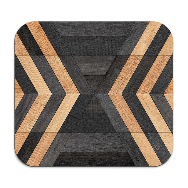 Veqzc Boho Western Dish Drying Mat - Southwestern Aztec Tribal Absorbent Dish Drying Mat for Kitchen Counter, Coffee Maker Mat for Countertops, Dish Rack Drainer Mat, 16x17.5 Inch -2