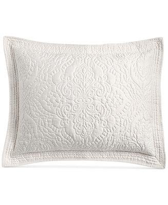 Lush Embroidery Standard Sham, Created for Macy's