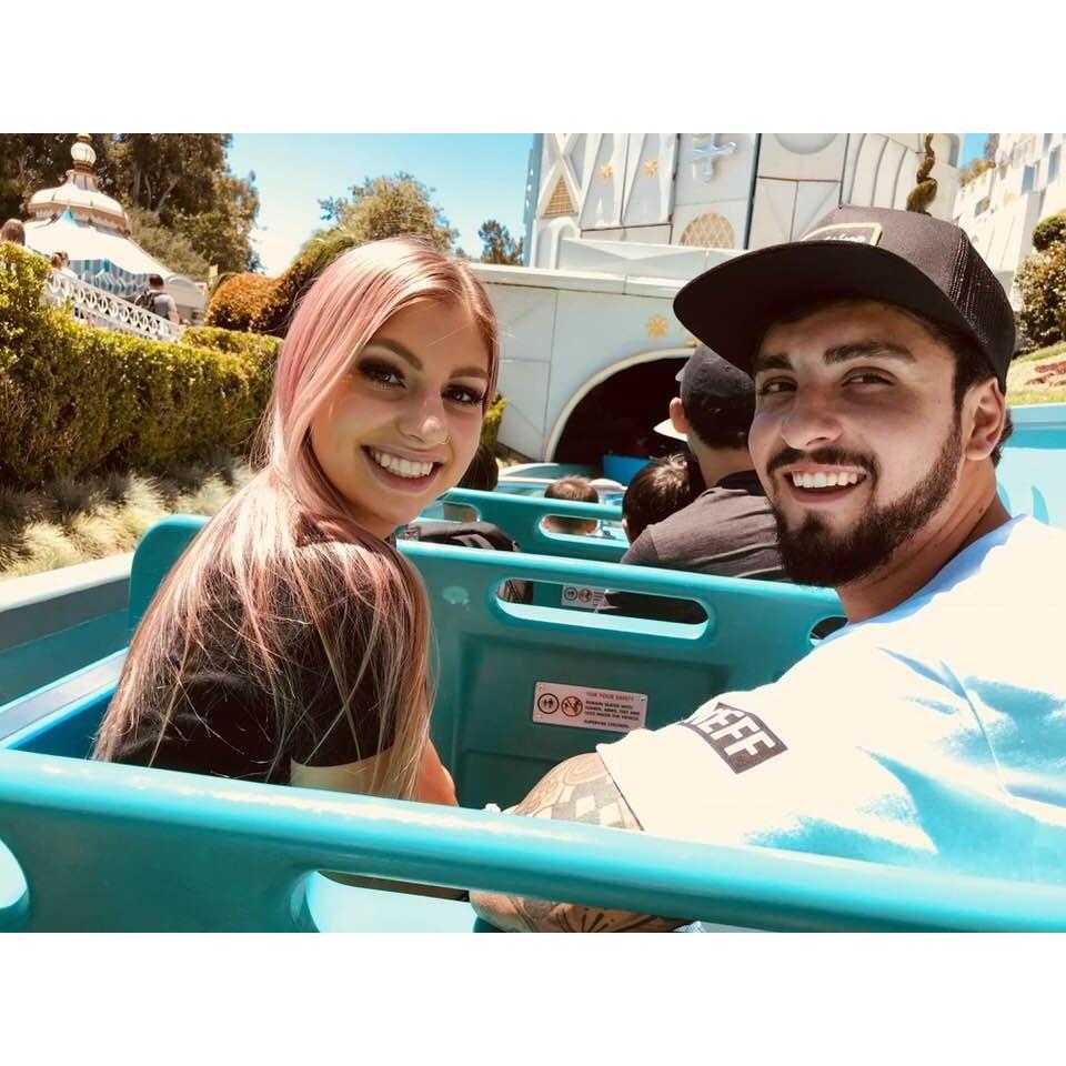 I took him to Disneyland for his first time ever.