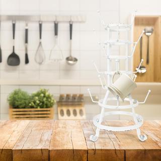 Vintage Bottle and Mug Holder