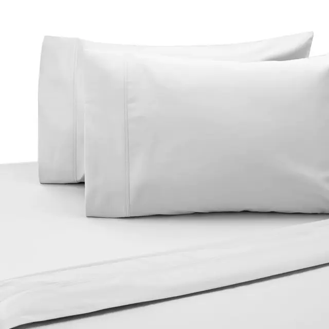 SALT™ 300-Thread-Count Cotton Sateen Twin/Twin XL Sheet Set in White