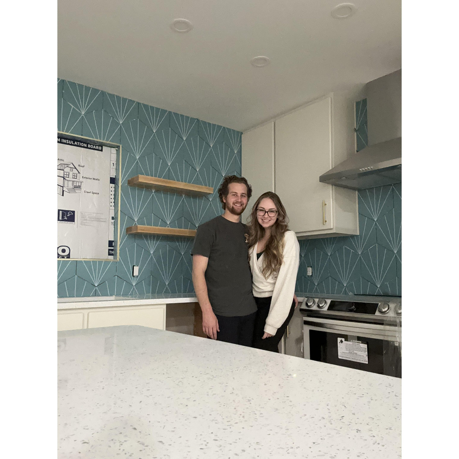 First pic in our kitchen