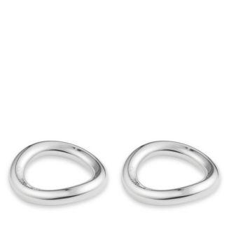 Christofle Vertigo Napkin Rings, Set of 4