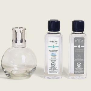 Essential Round Lamp Ritual Starter Kit with Air Pur So Neutral + Ocean Breeze