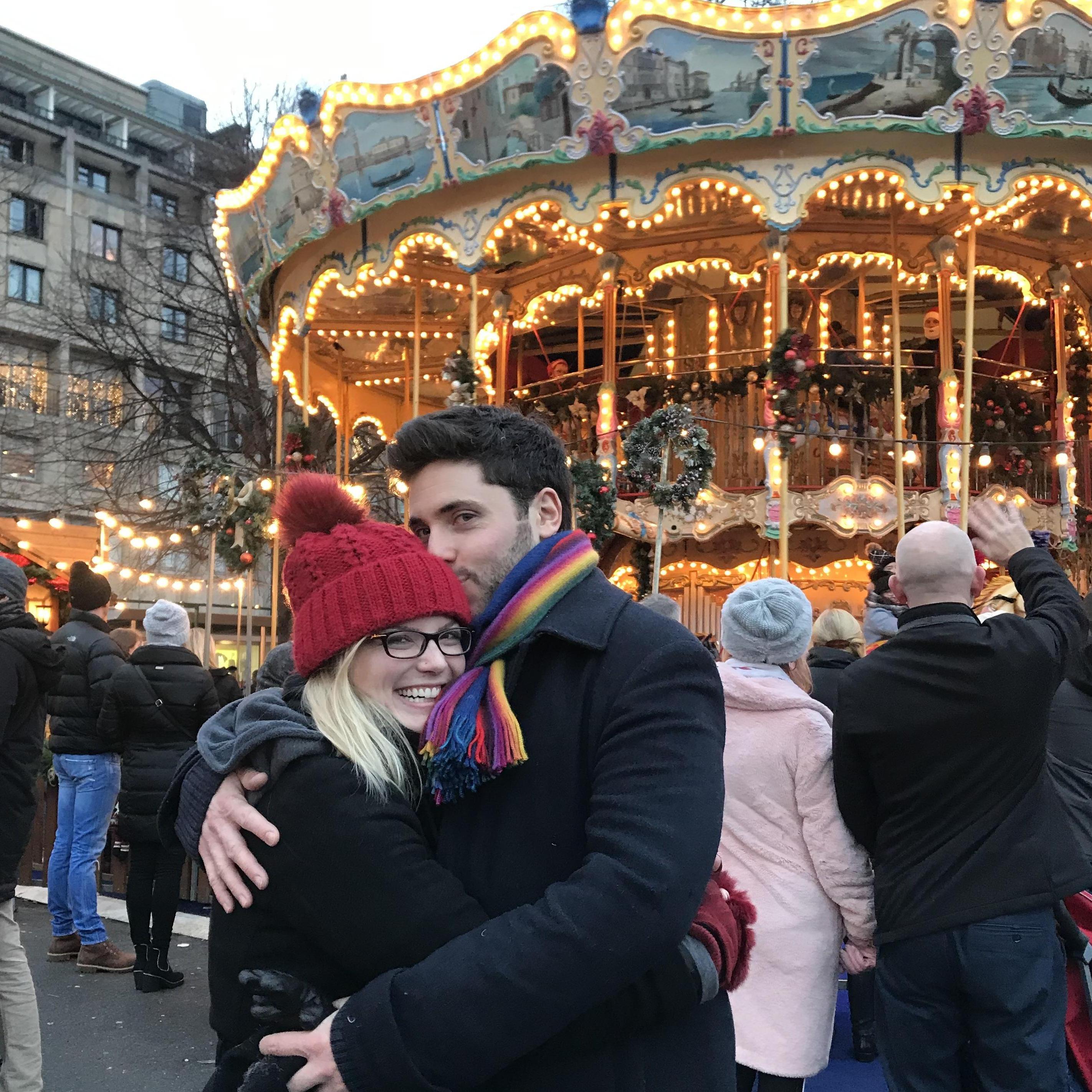 Enjoying the holiday festivities in Edinburgh
2018
