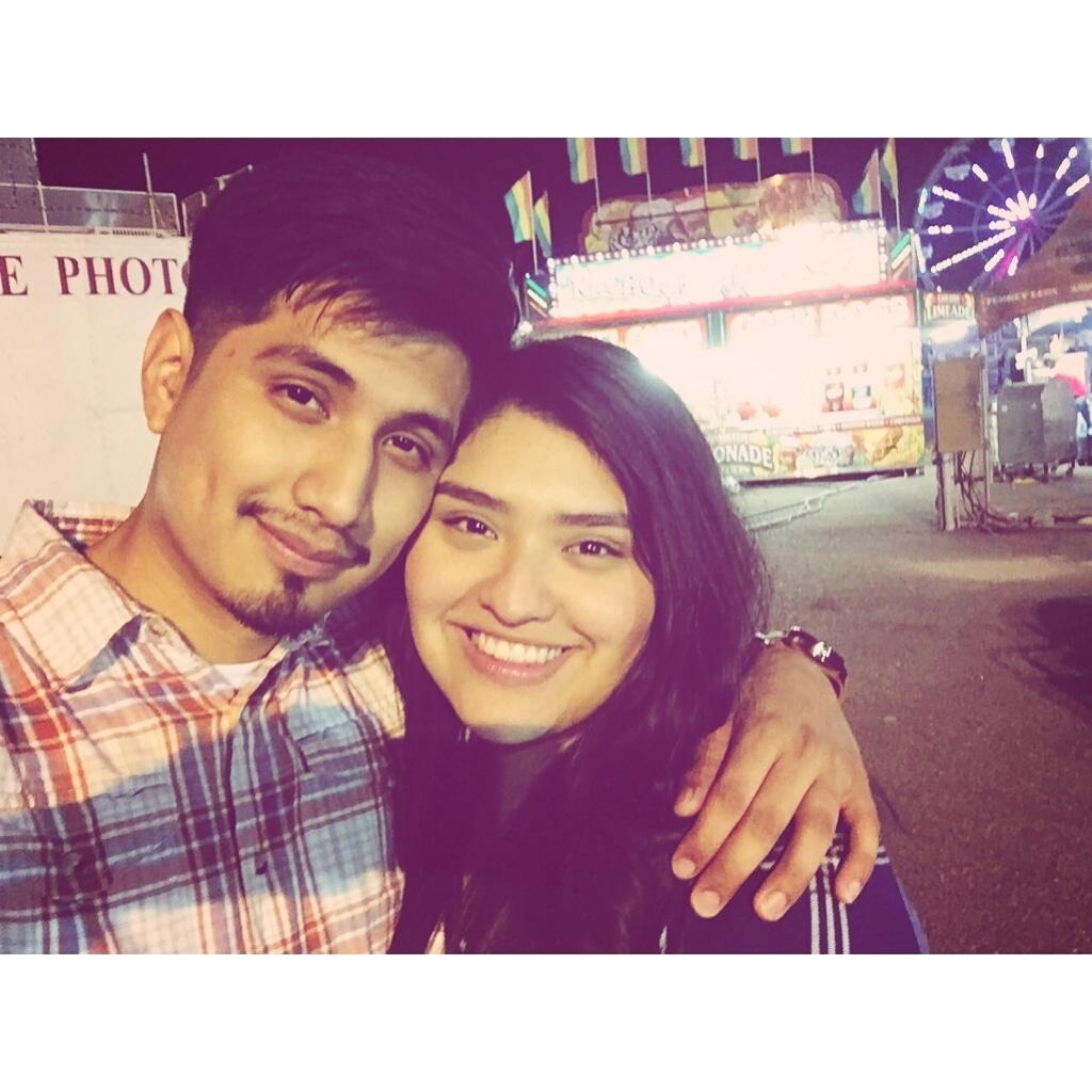 The night we said "I love you" for the first time! (p.s. he said it first)