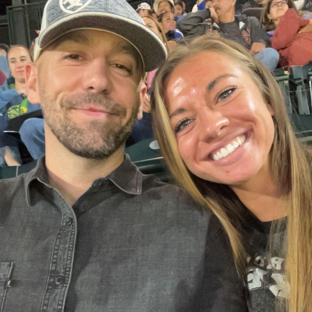 One of our first dates - Colorado Rockies game 2023