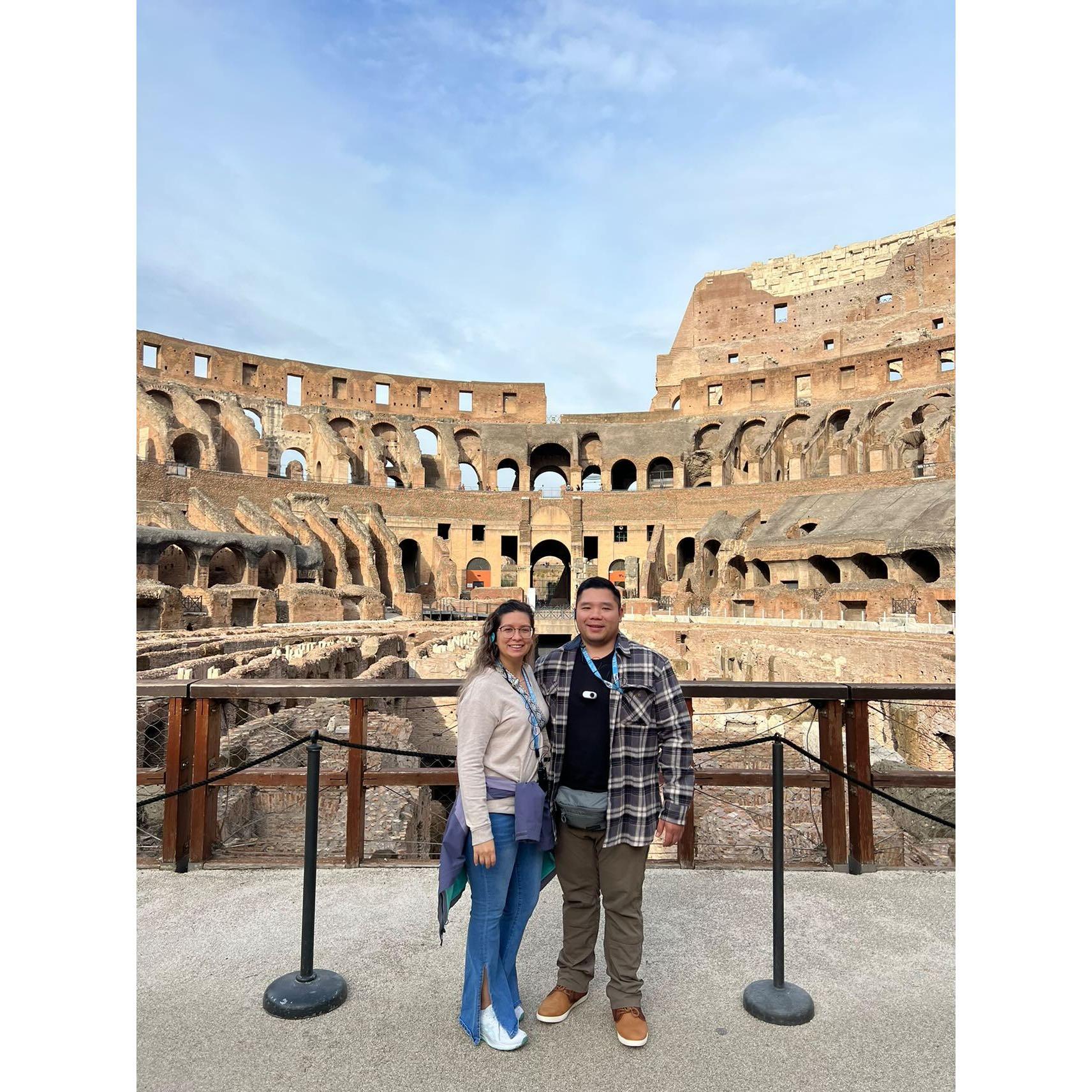 The day we got engaged!