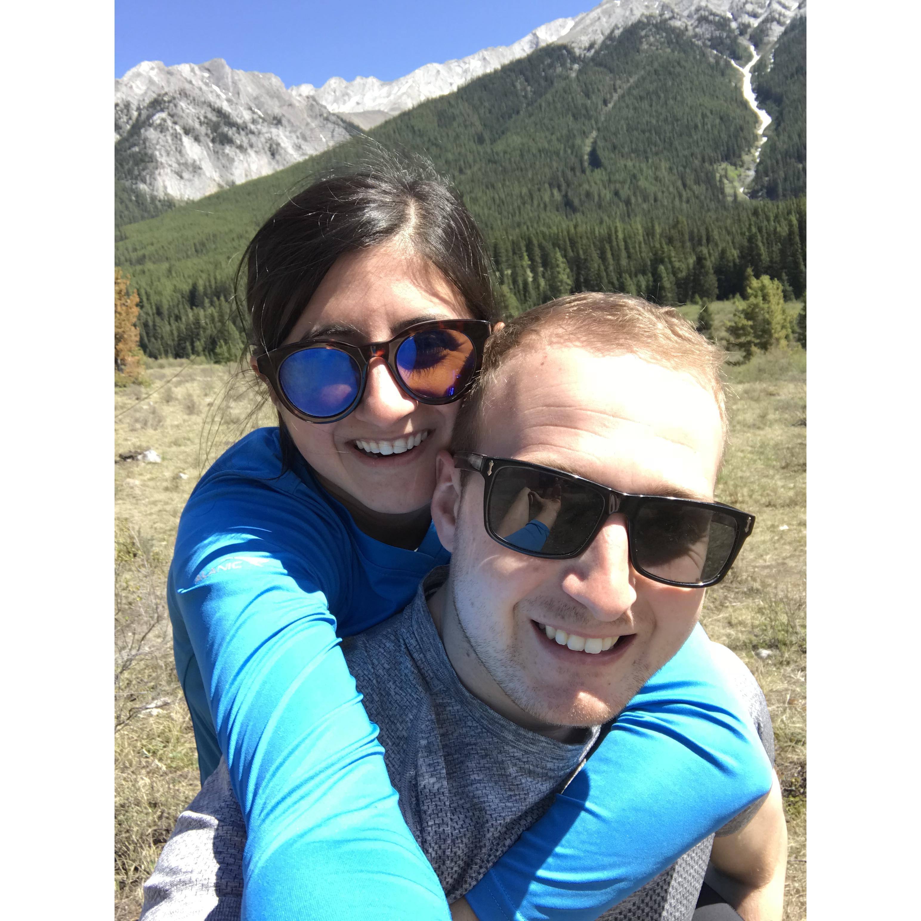 Another hiking trip with Daniel's Dad and Anne, this time to Banff!