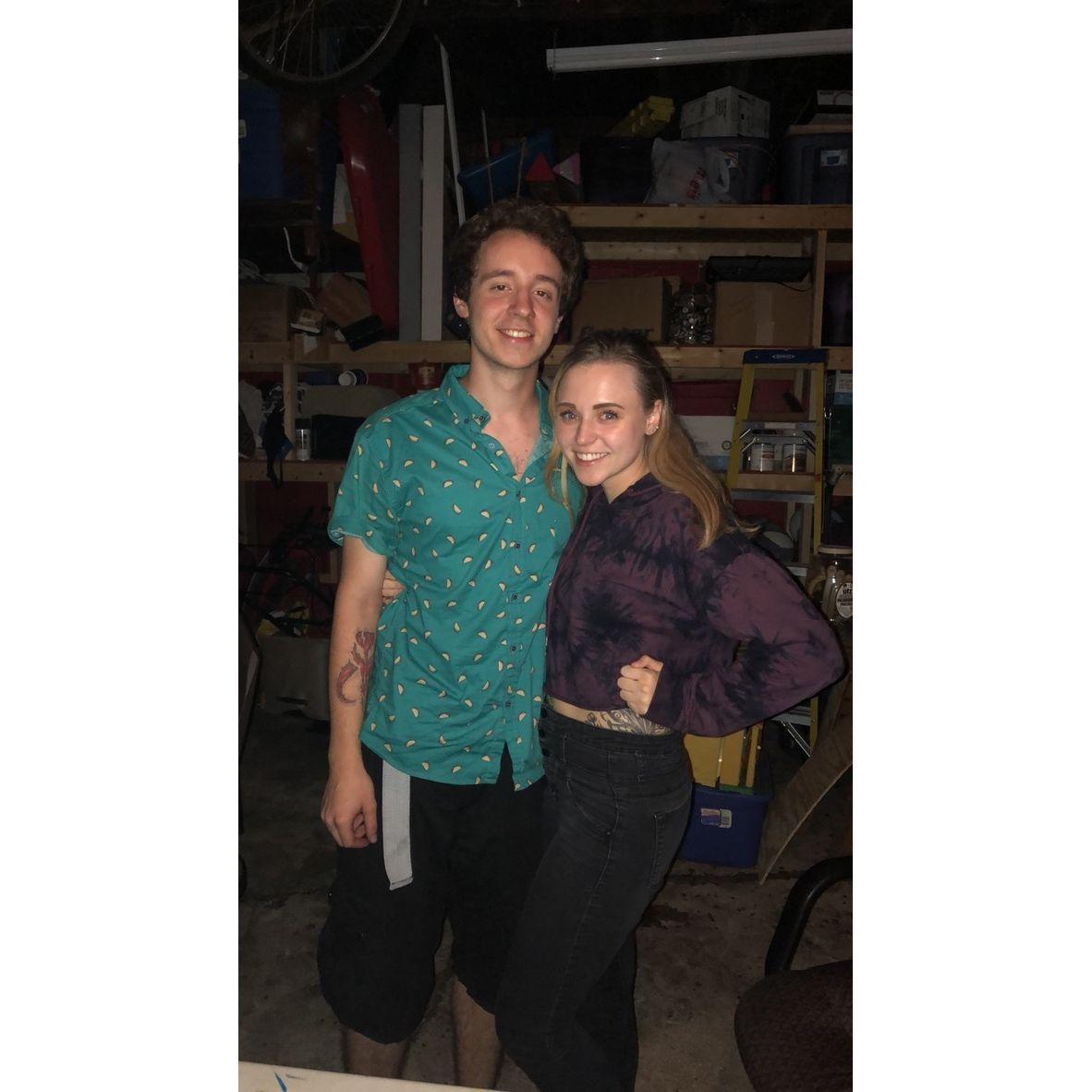 Alyssa's 20th birthday party! A little over a month before we started dating (8/10/18)