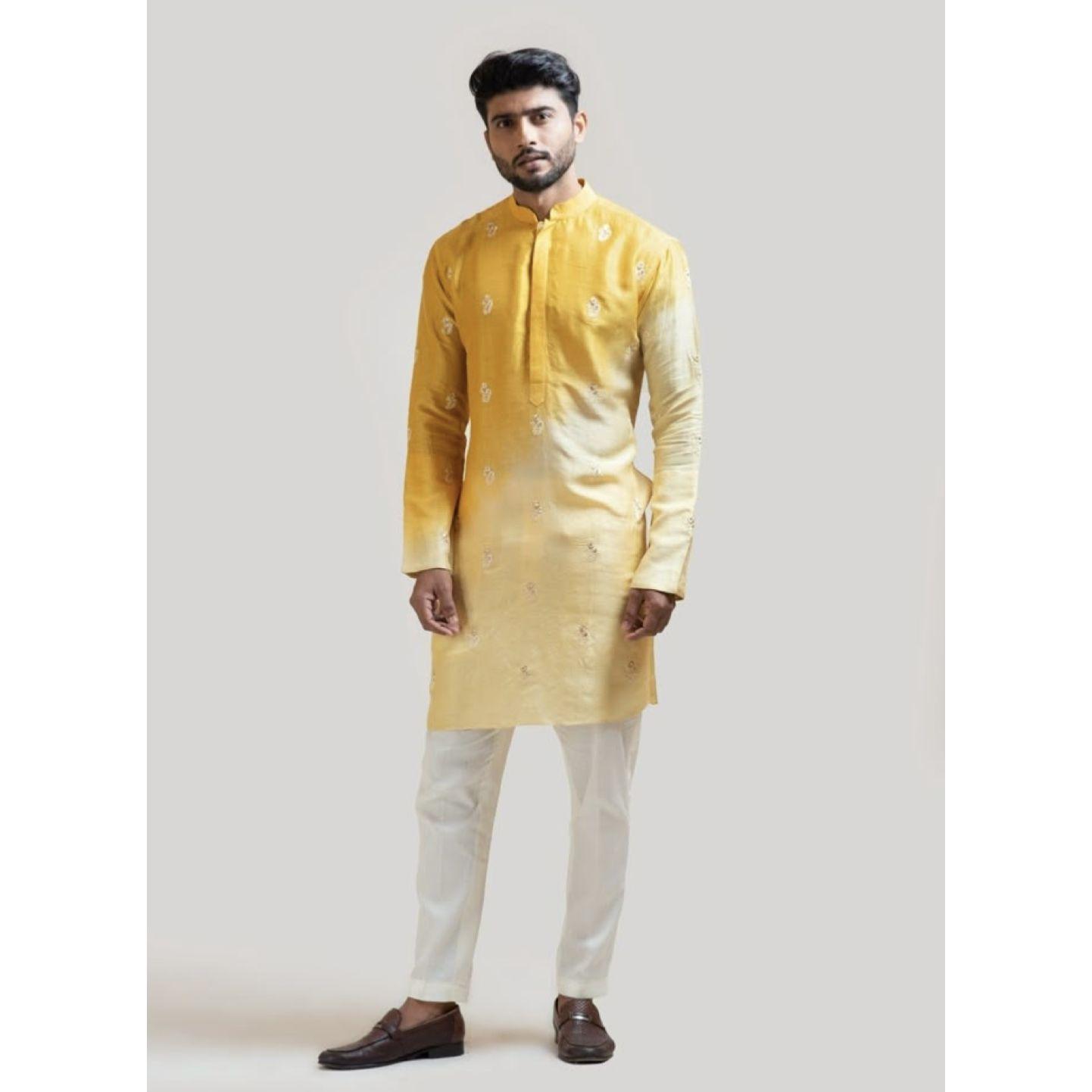 Mens Kurta - Haldi