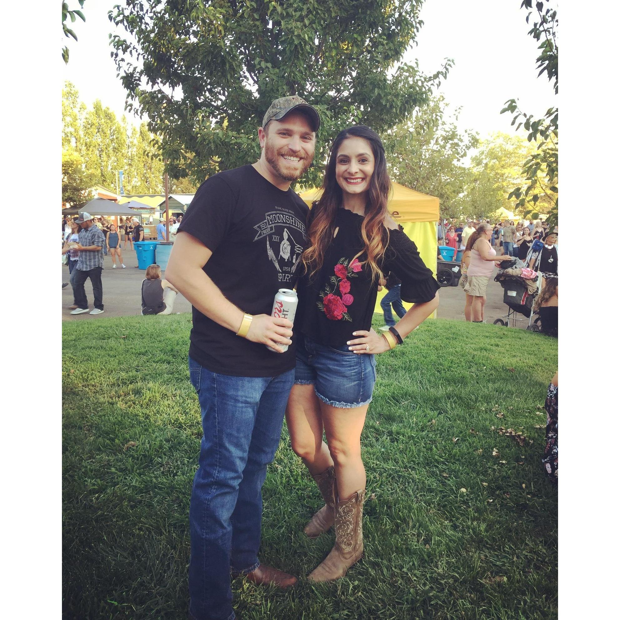 Another Dierks Bentley concert!