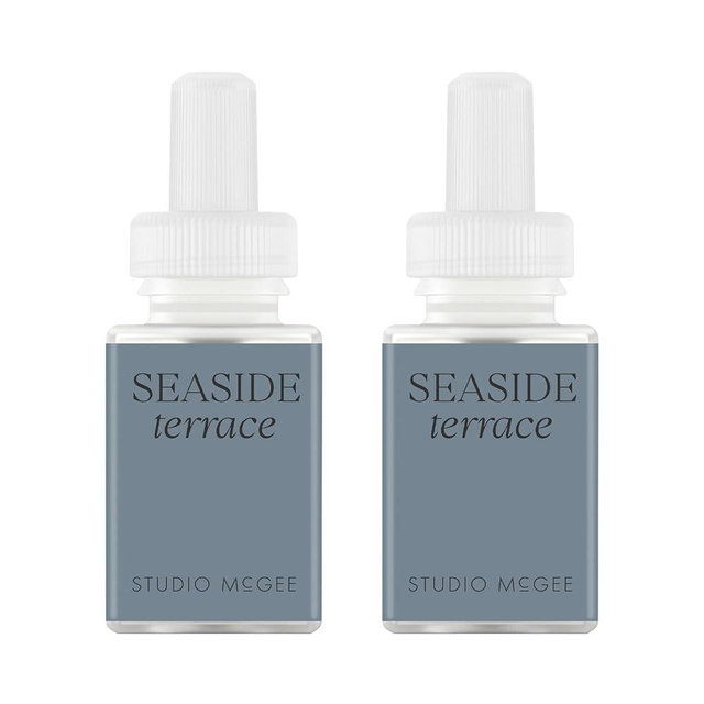 Pura x Studio McGee Smart Home Air Diffuser Fragrance - Scent Refill - 2 Pack, Seaside Terrace
