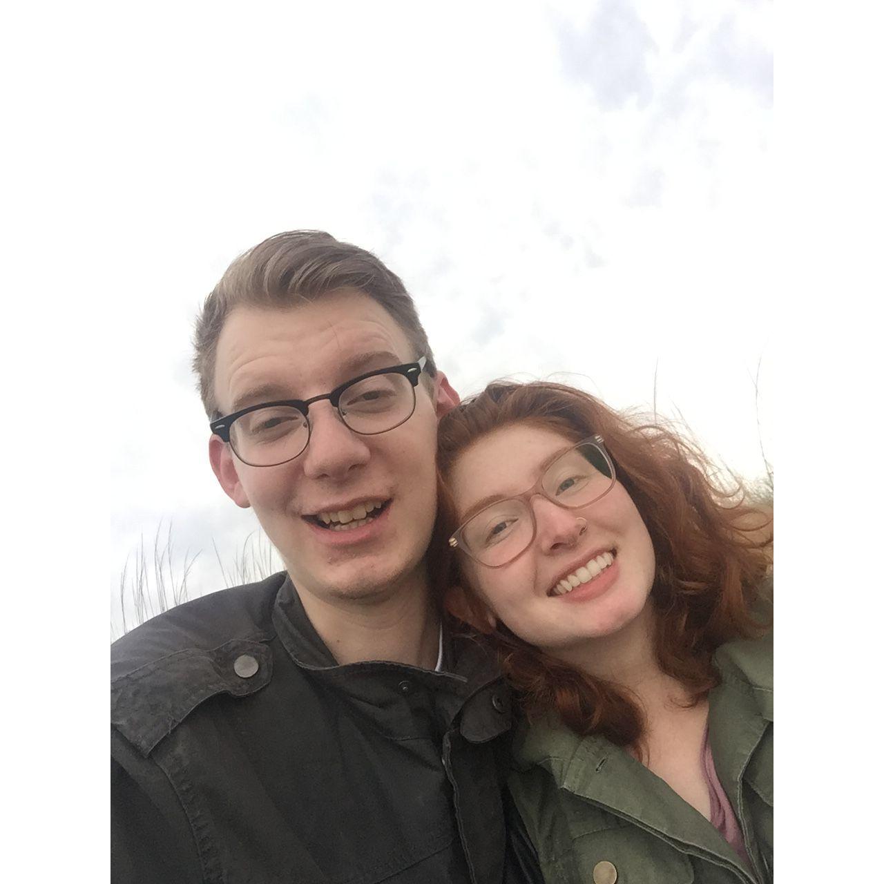 one of our first dates...took a roadtrip to Savannah GA