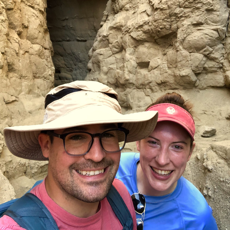 Exploring the caves at the Anza Borrego Desert in CA in 2021